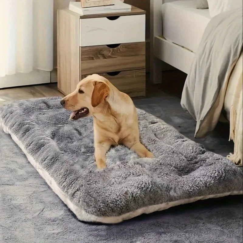 Cozy Plush Dog Sofa