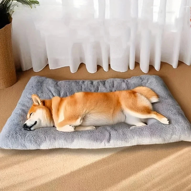 Cozy Plush Dog Sofa
