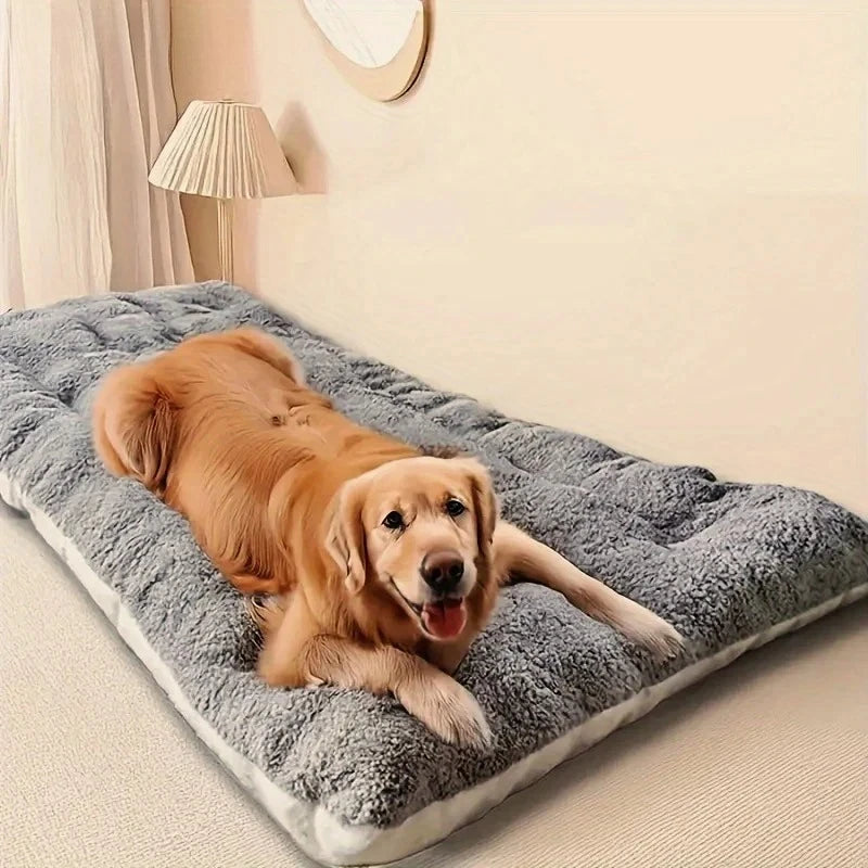 Cozy Plush Dog Sofa