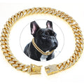 Cuban Diamond Pet Collar