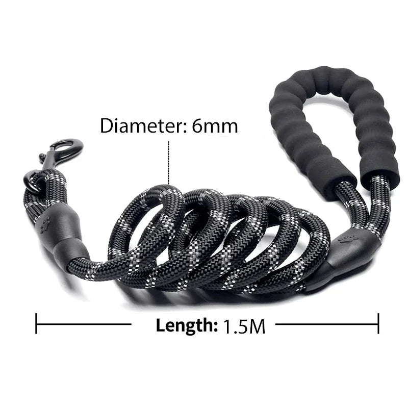 SureGrip Reflective Dog Walking Leash