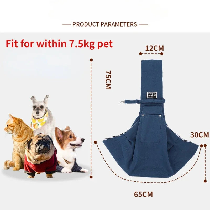 Comfortable Pet Sling Carrier Bag