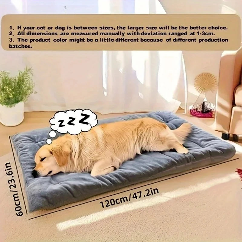 Cozy Plush Dog Sofa