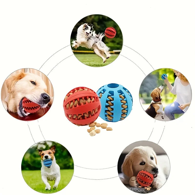 Rugged Treat Ball Chew Toy