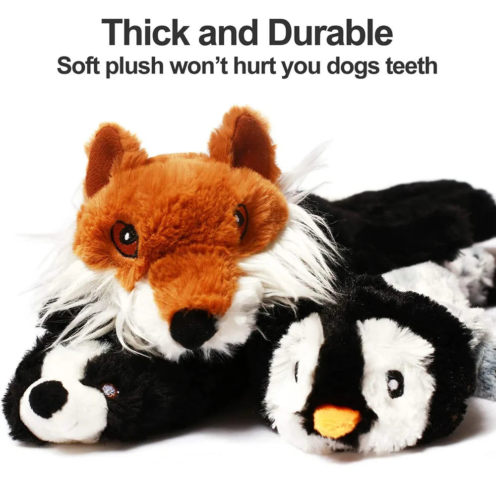 Rugged Squeak Buddy Plush