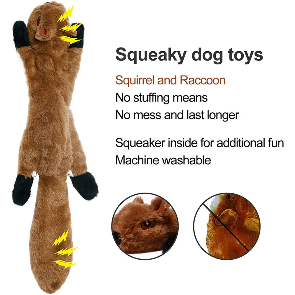 Rugged Squeak Buddy Plush