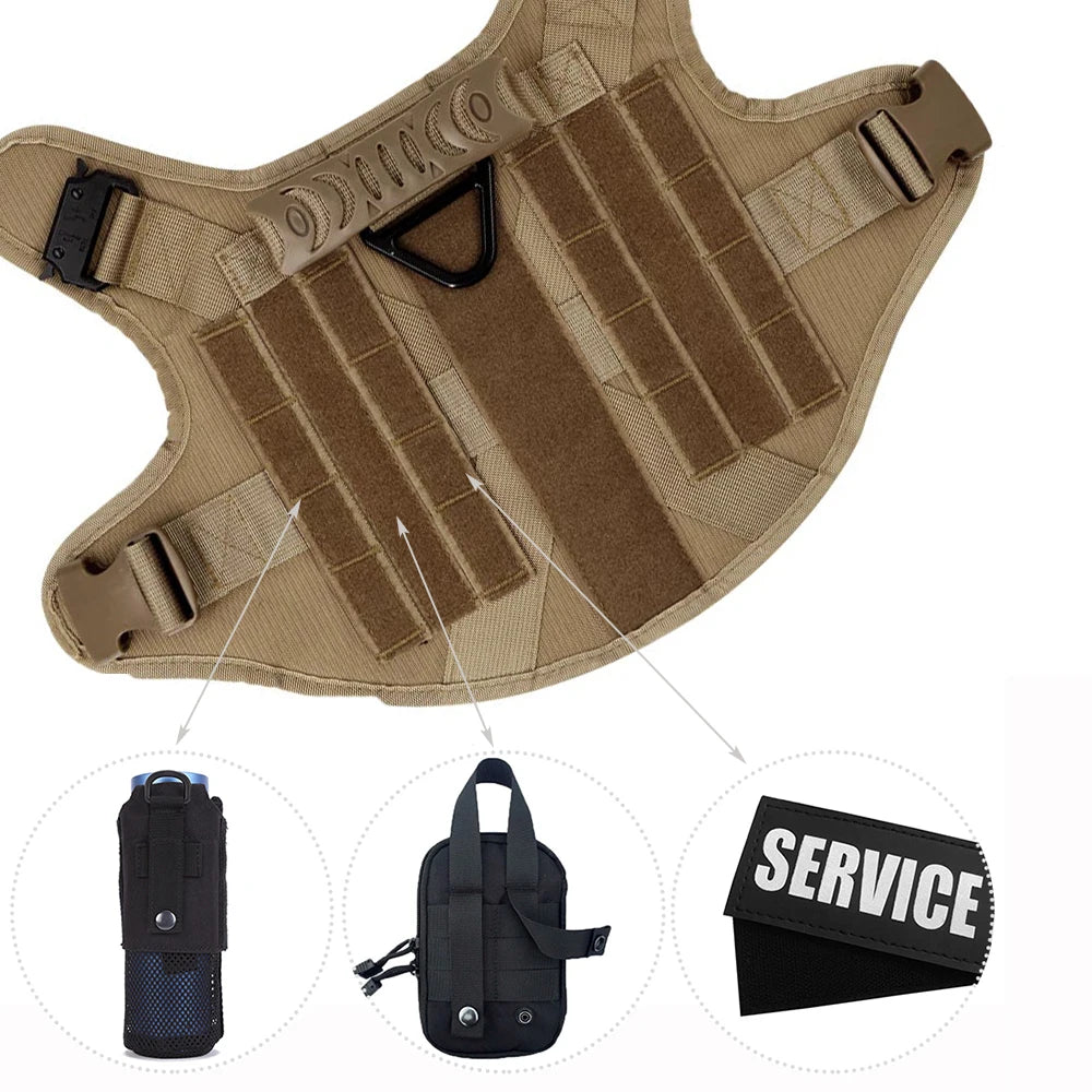 Tactical K9 Training Harness
